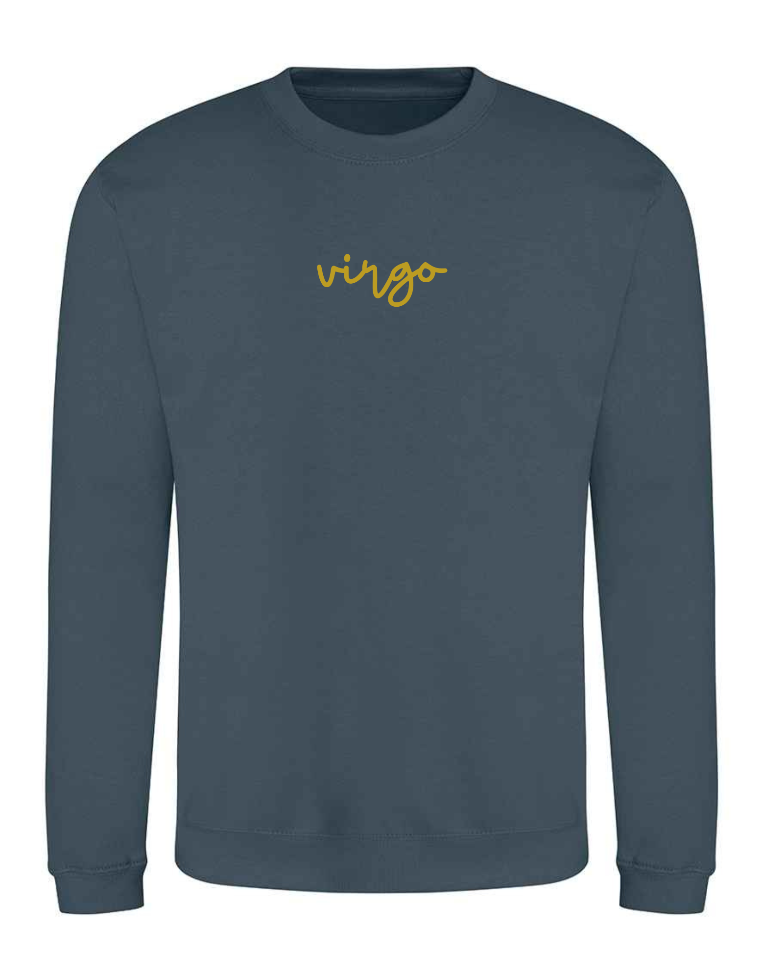 Ladies Virgo zodiac sign Blue fashion sweater 